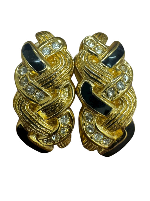 Vintage Christian Dior Clip-On Earrings