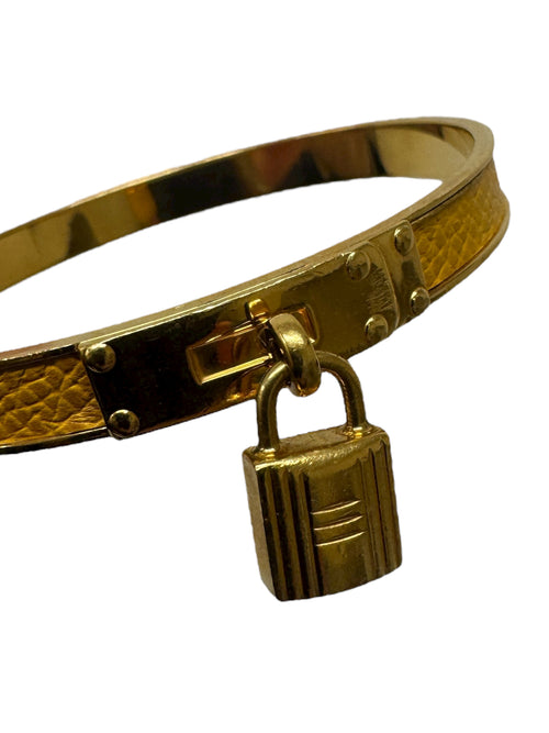 Vintage Hermès Yellow Bracelet