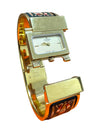 Vintage Hermès Gold Plated Bangle Watch