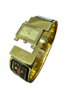 Vintage Hermès Gold Plated Bangle Watch