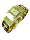 Vintage Hermès Gold Plated Bangle Watch