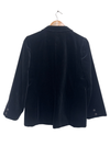 Vintage Claude Havrey Velvet Pinstripe Black Blazer