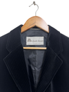 Vintage Claude Havrey Velvet Pinstripe Black Blazer