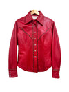 Vintage rose d. Leather Jacket