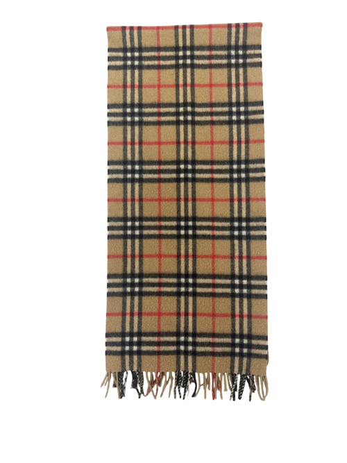 Vintage Burberry Cashmere Scarf
