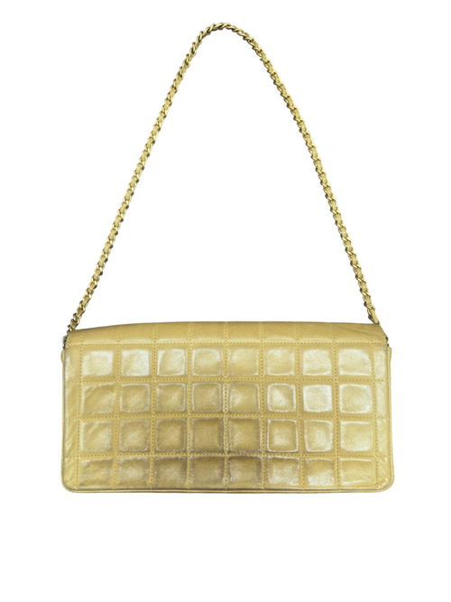 Vintage Chanel Chocolate Bar Shoulder Bag