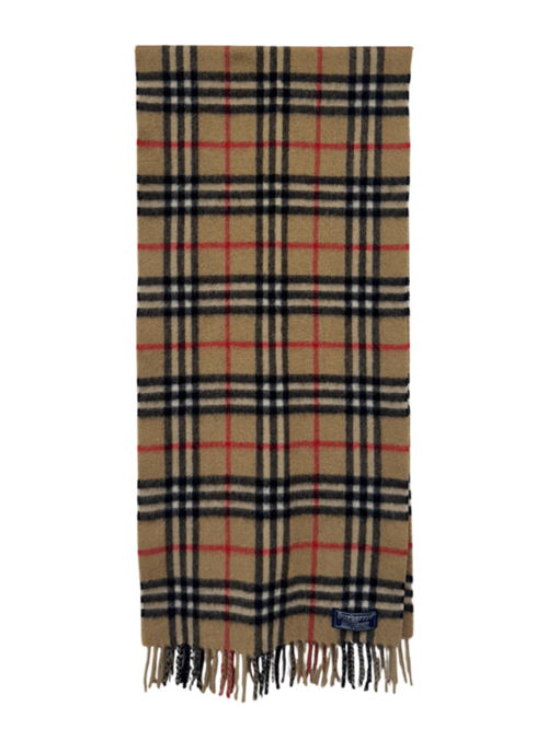 Vintage Burberry Cashmere Scarf