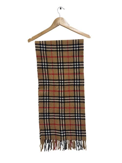 Vintage Burberry Cashmere Scarf