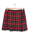 Vintage Tartan Skirt Red