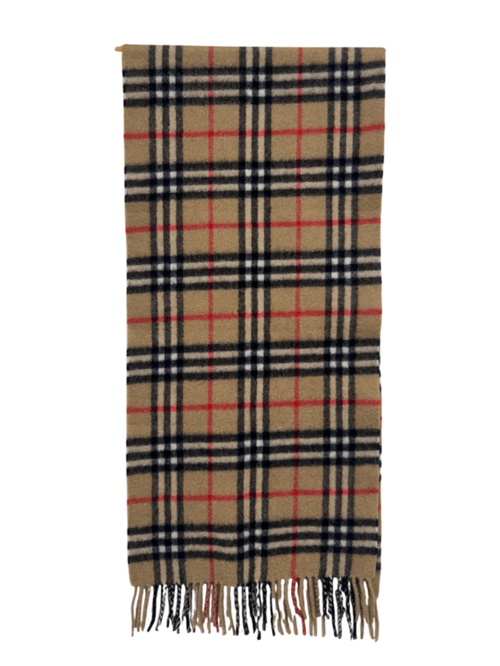 Vintage Burberry Cashmere Scarf