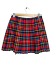 Vintage Tartan Skirt Red