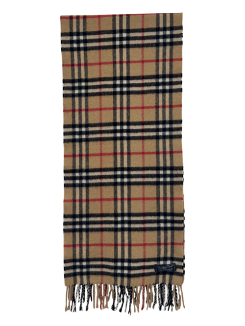 Vintage Burberry Cashmere Scarf