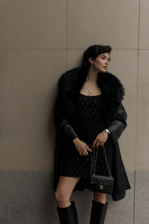 Vintage Black Party Dress 