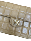 Vintage Chanel Chocolate Bar Shoulder Bag