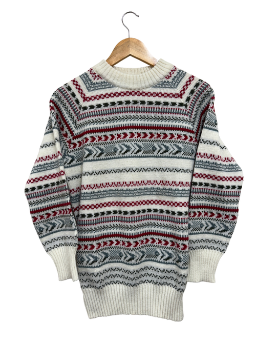 Vintage Fair Isle Patterned Jumper