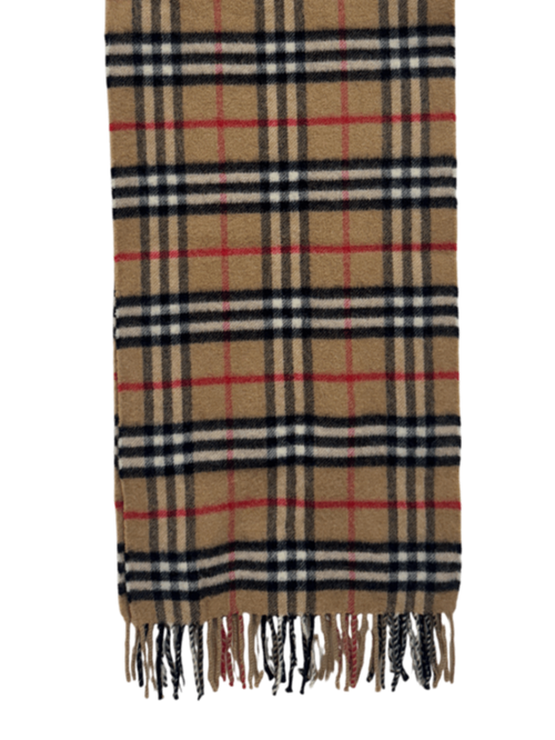 Vintage Burberry Cashmere Scarf