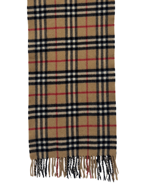 Vintage Burberry Cashmere Scarf