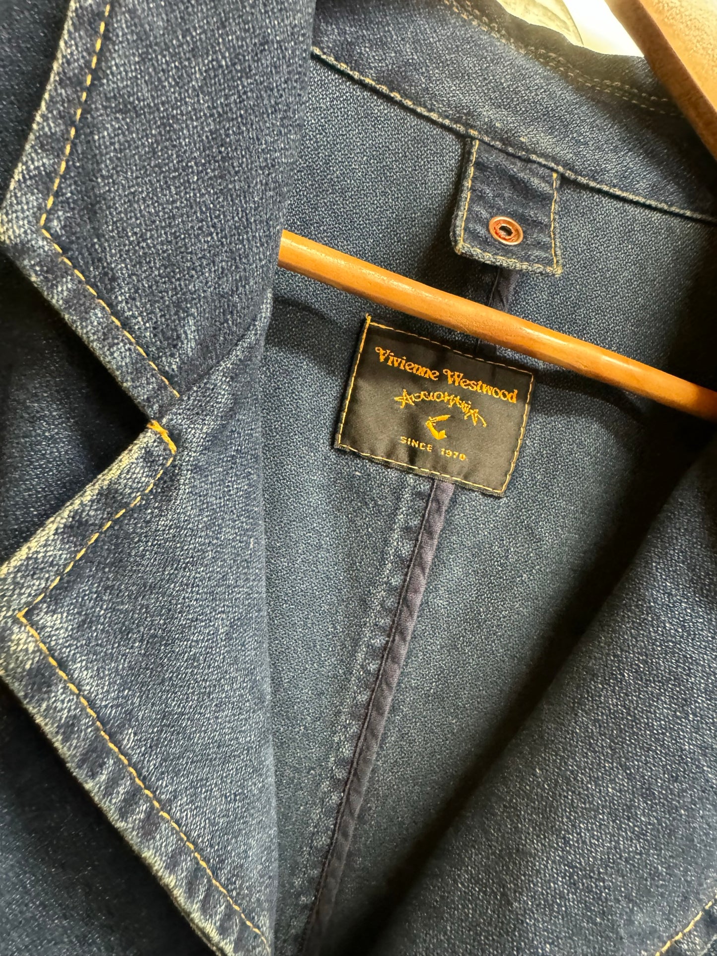 Vintage Vivienne Westwood Long Denim Jacket