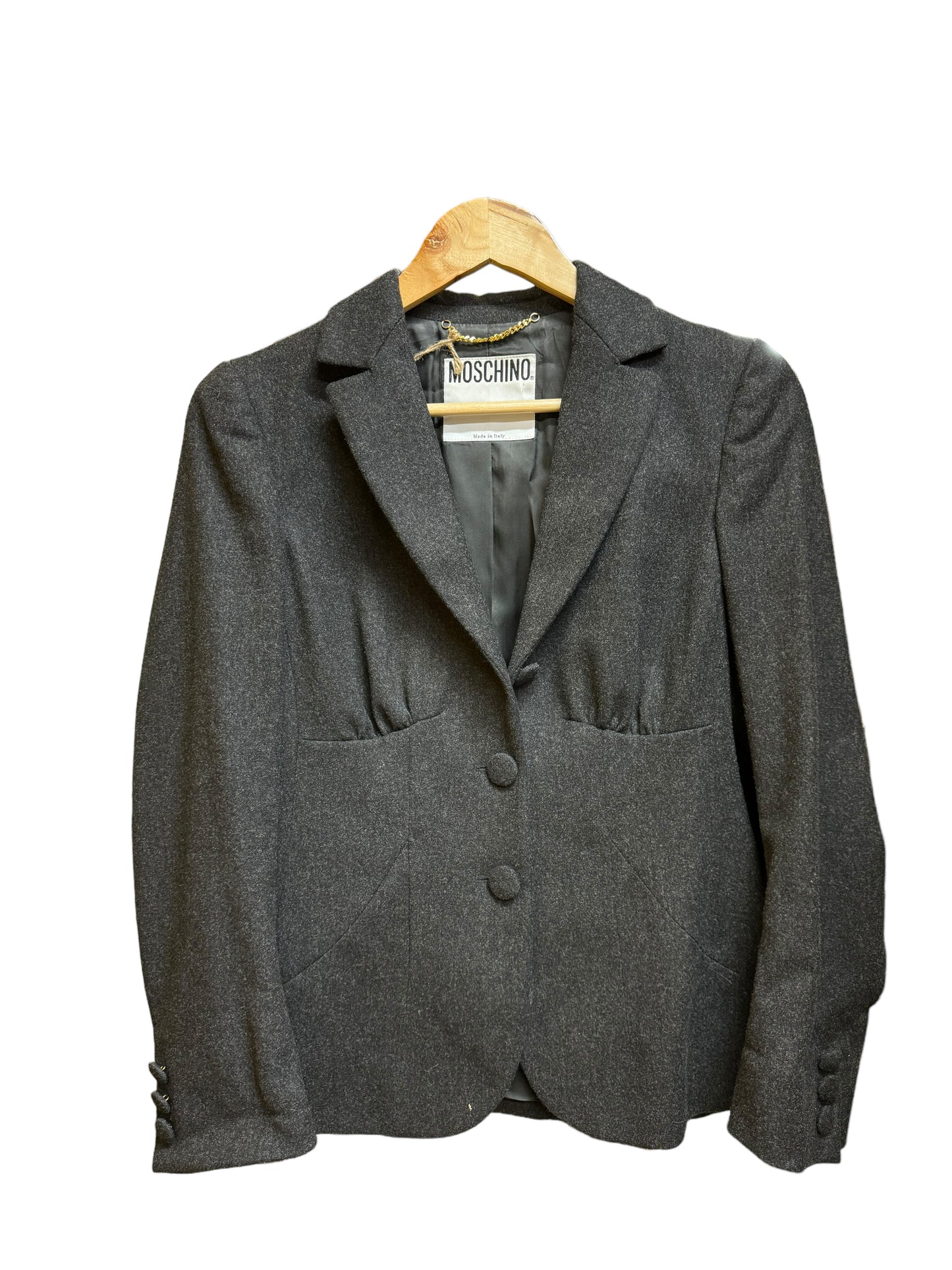 Vintage Moschino Grey Blazer Jacket