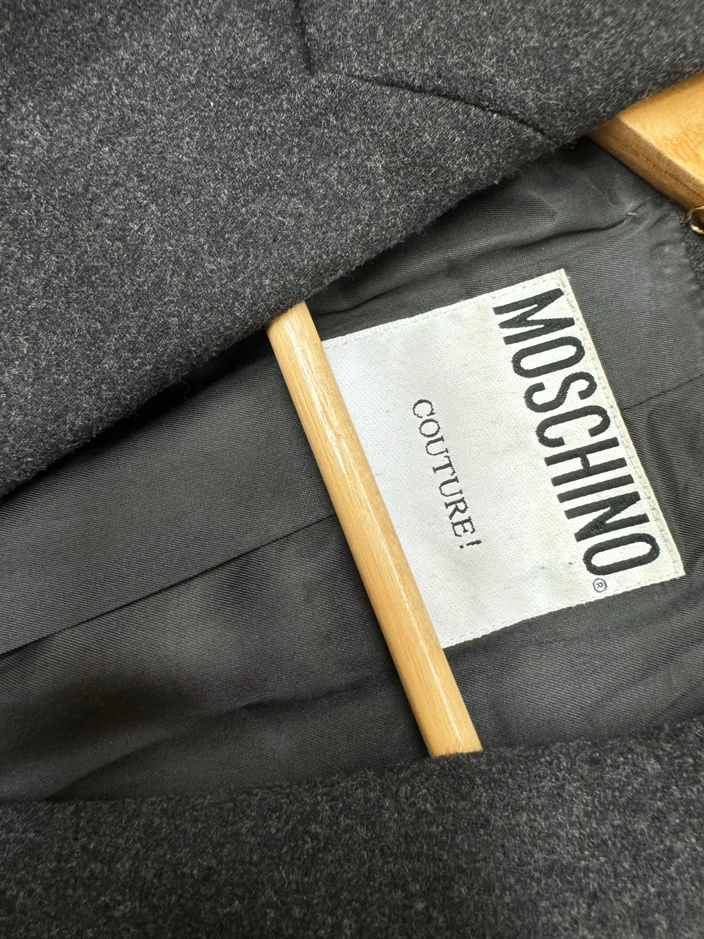 Vintage Moschino Grey Blazer Jacket