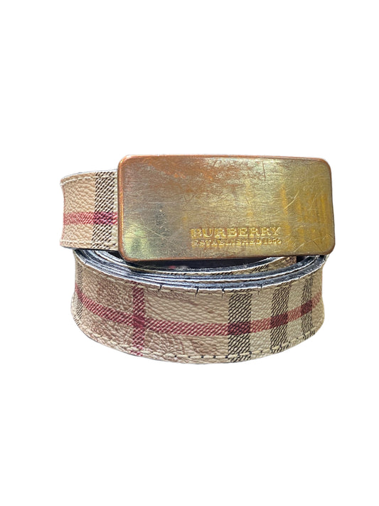 Vintage Burberry Belt