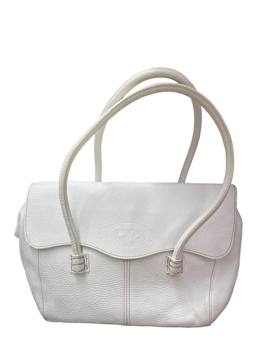 Vintage Tod's White Leather handbag