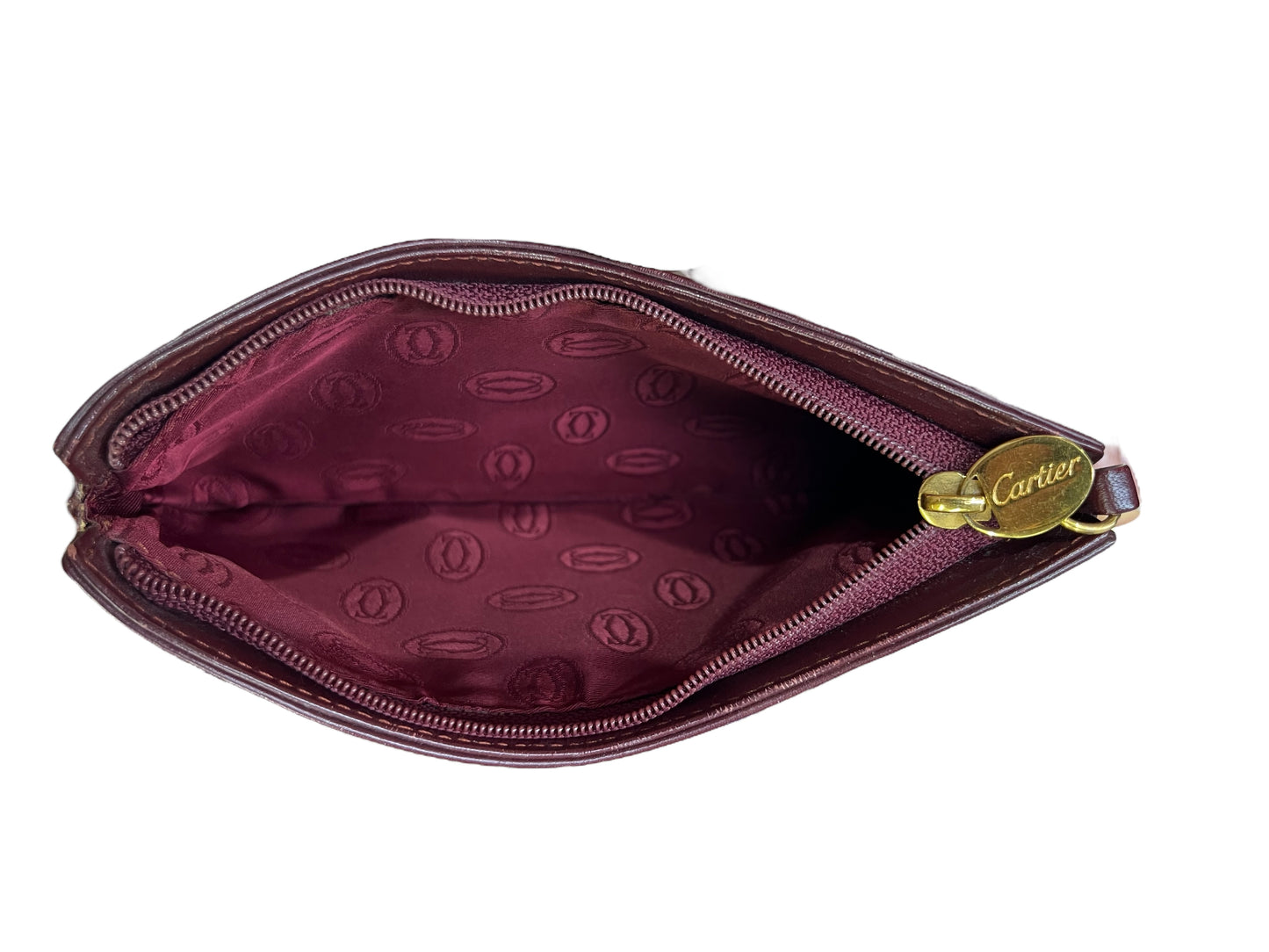 Vintage Cartier Classic Red Pouch