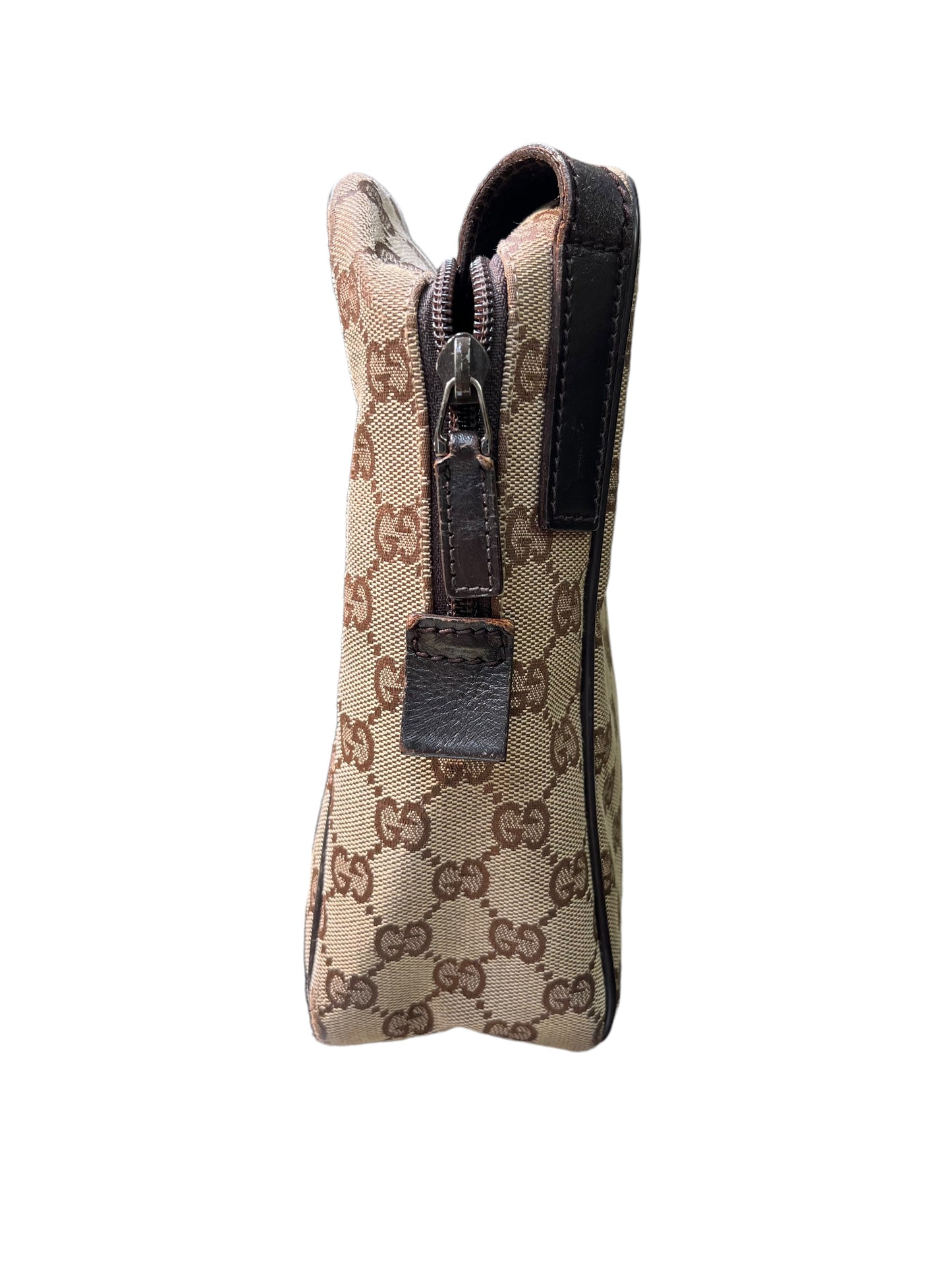 Vintage Gucci GG Canvas Beige Crossbody Bag