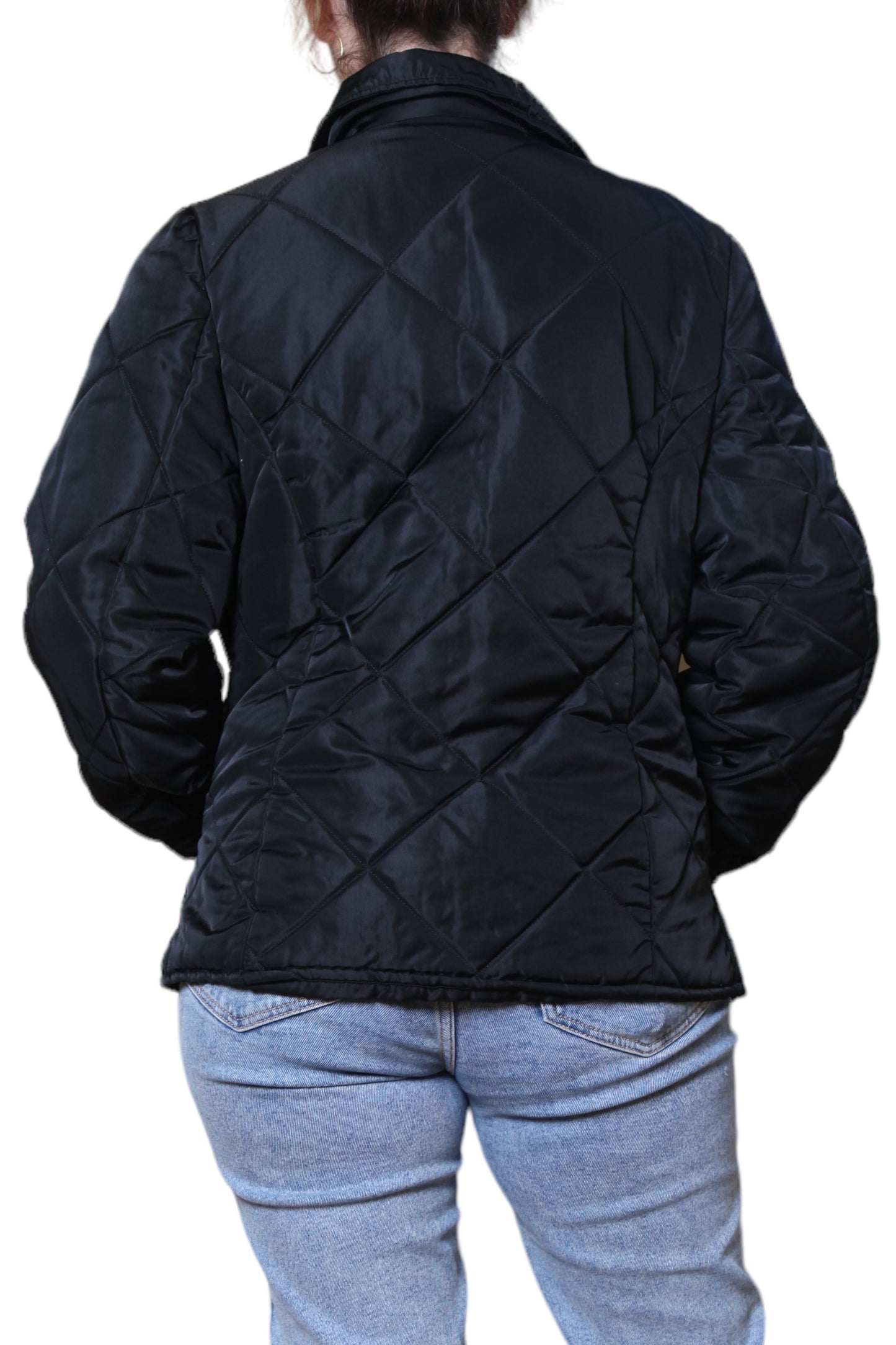 Vintage Dolce & Gabbana Black Quilted Jacket