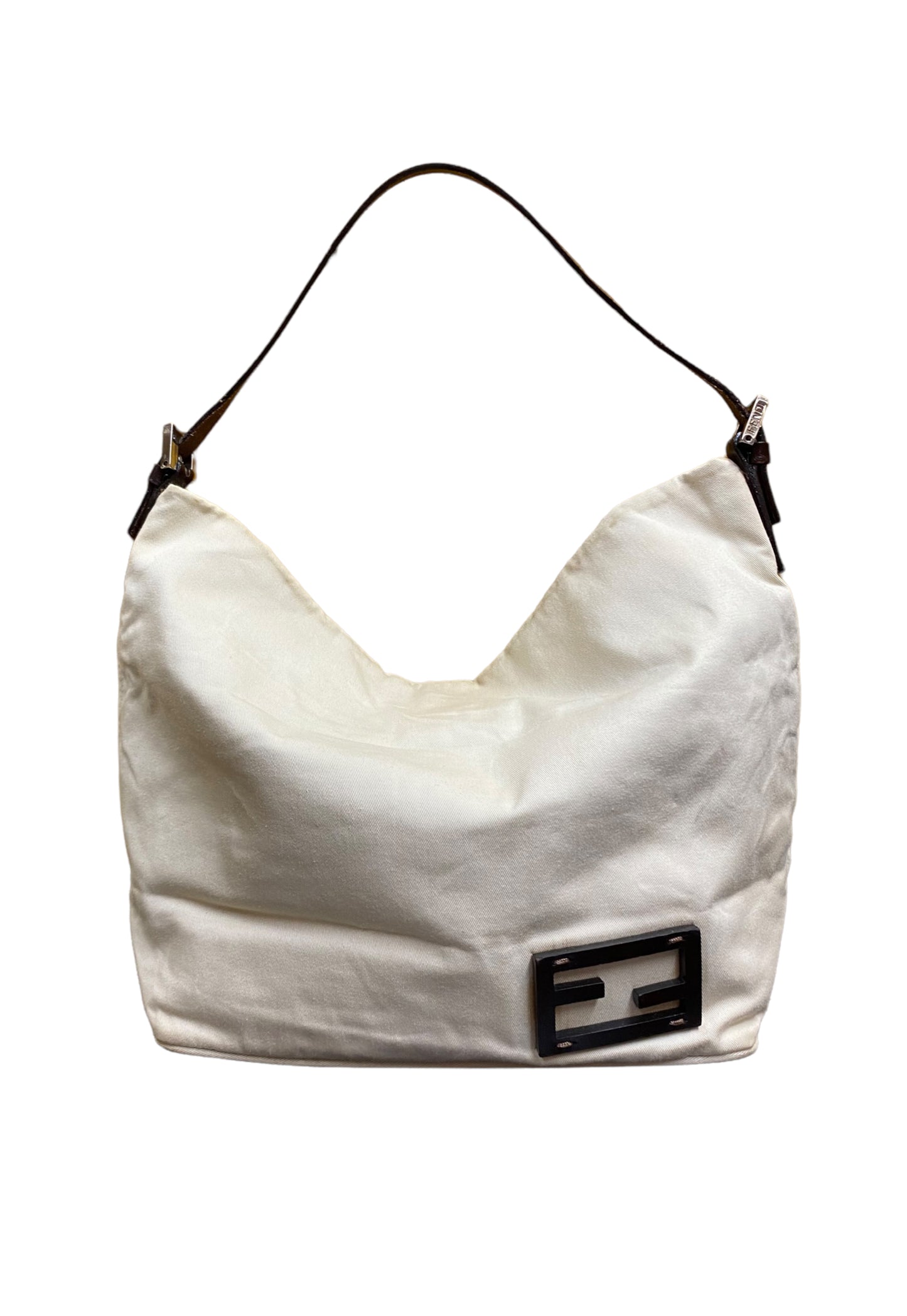 Vintage Fendi Beige Cloth Bag