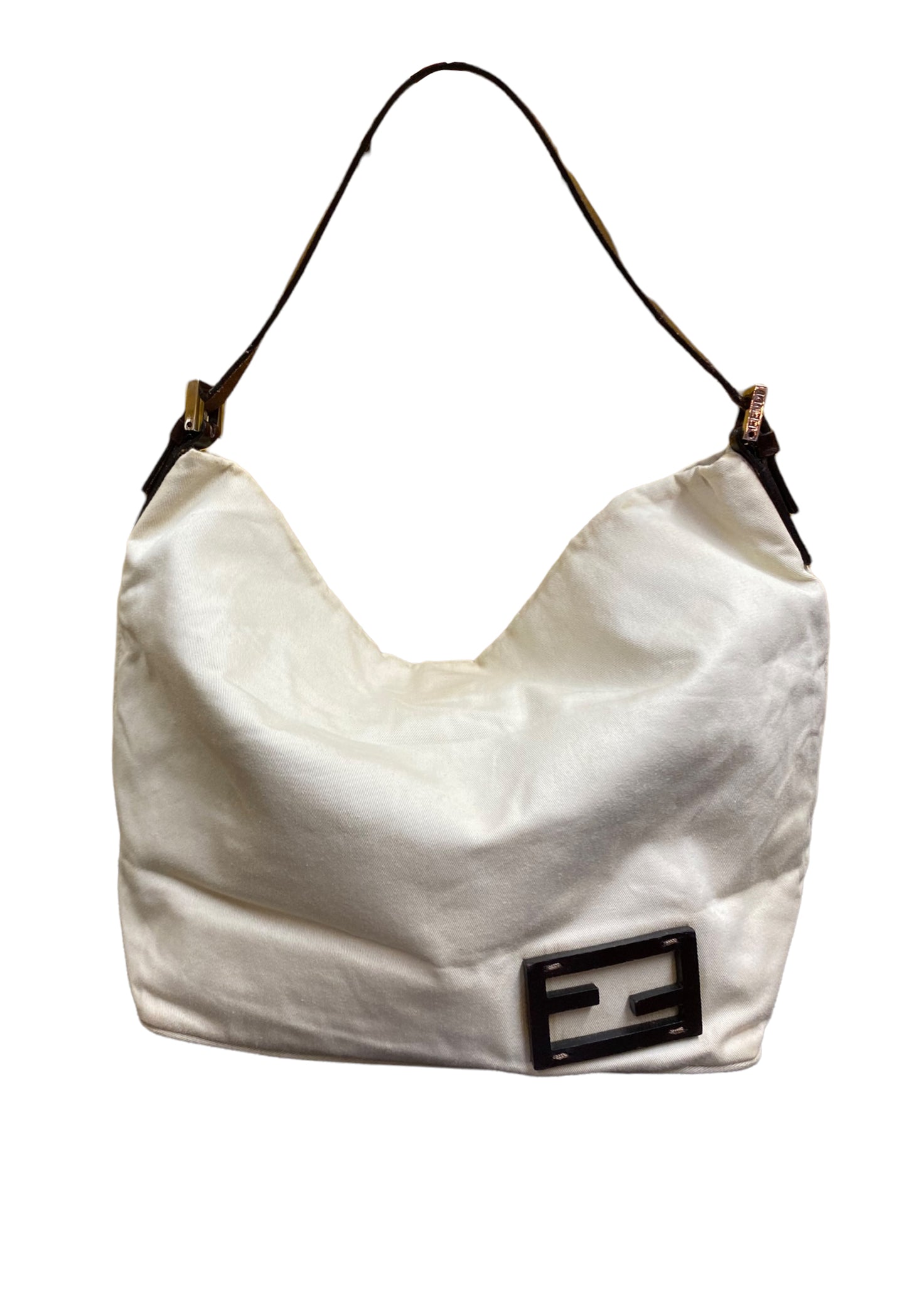 Vintage Fendi Beige Cloth Bag