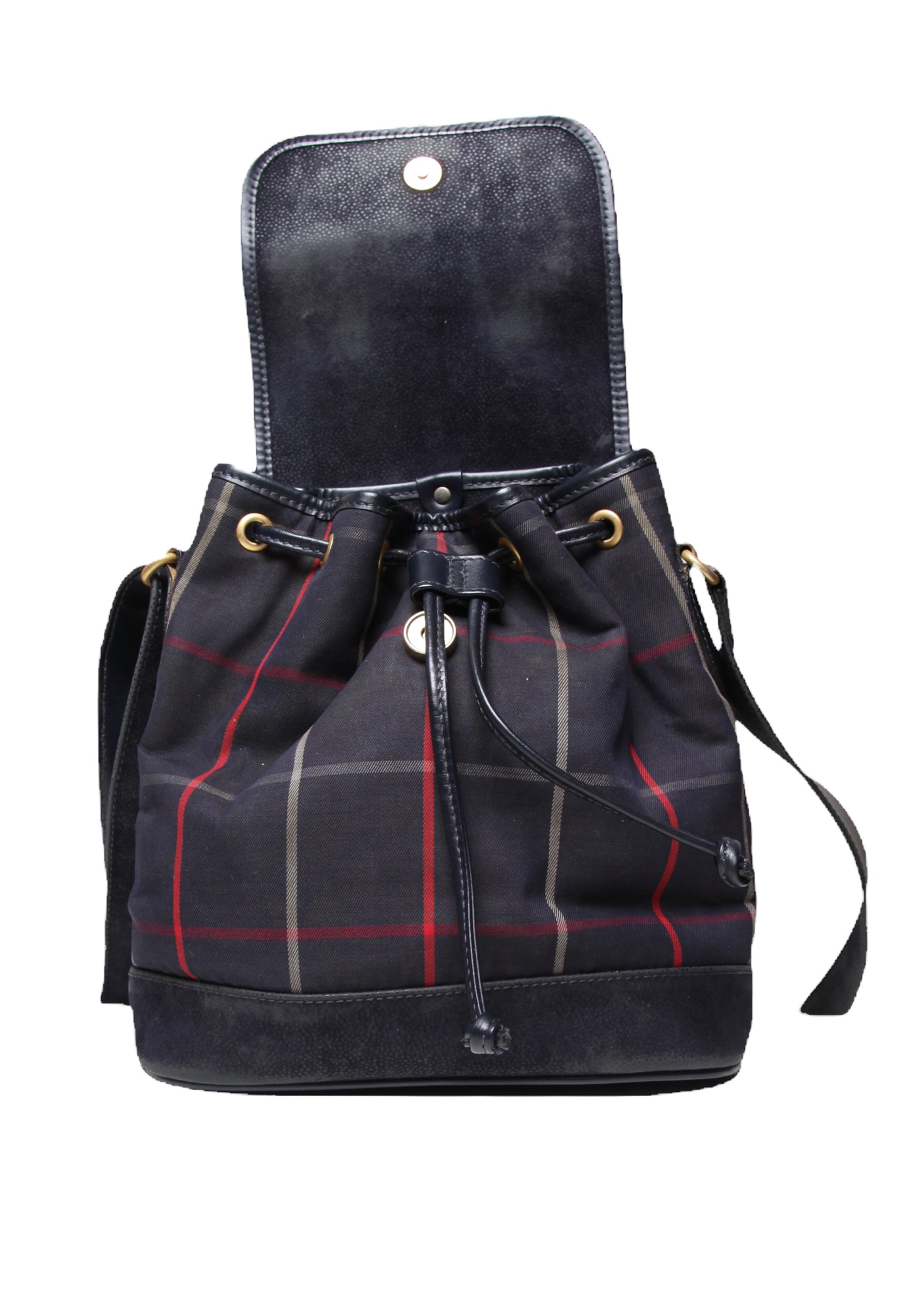 Vintage Burberry Navy Crossbody Bag