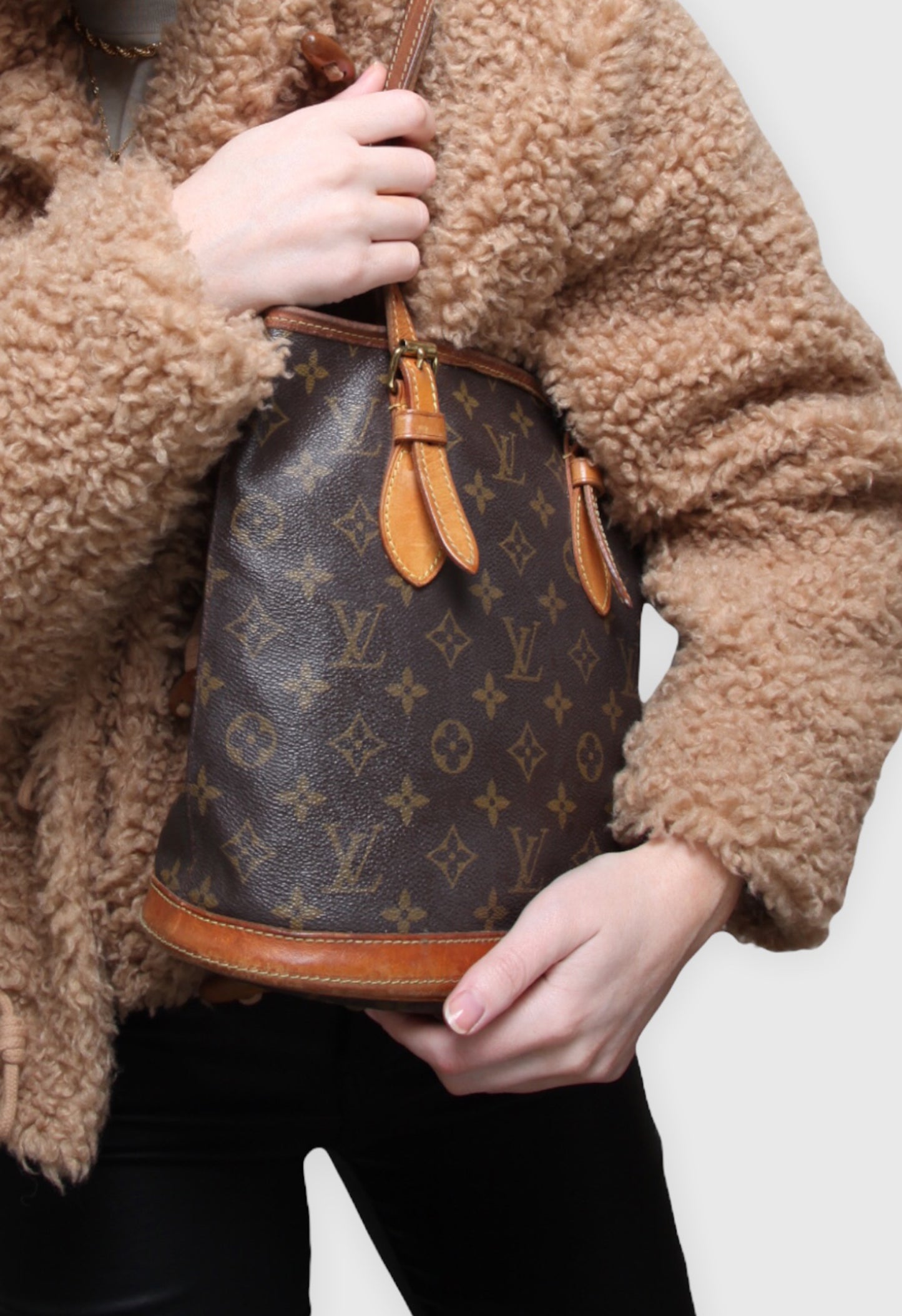 Vintage Louis Vuitton Monogram Bucket Bag