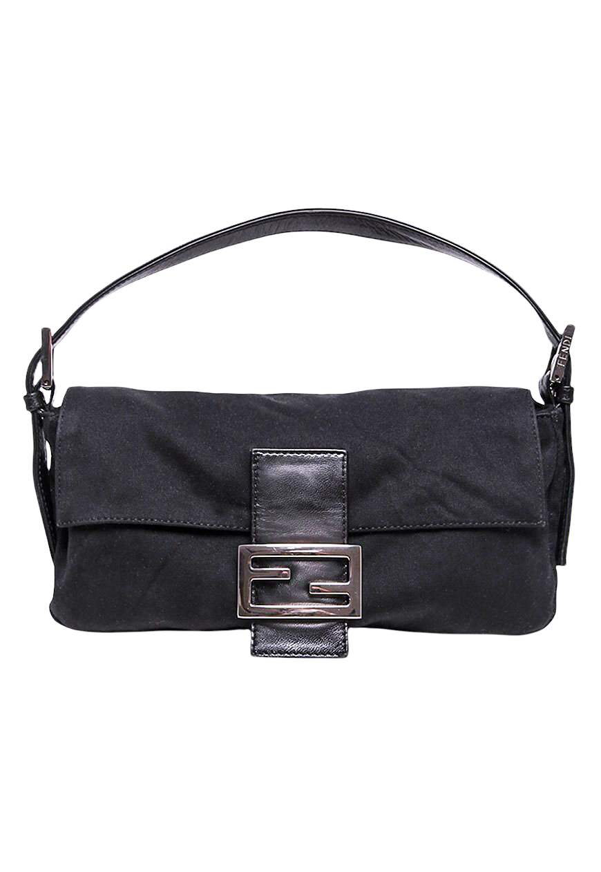 Vintage Black Fendi Baguette