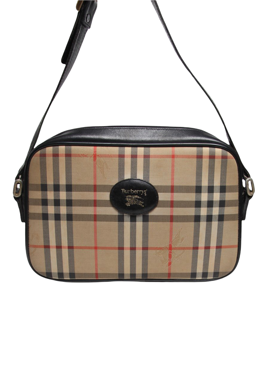 Vintage Burberry Short Crossbody Bag