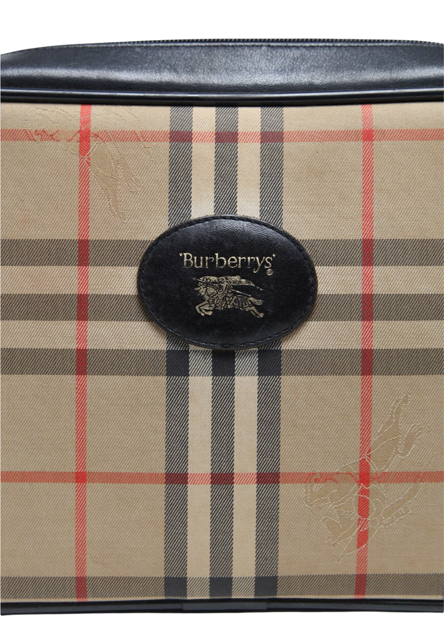 Vintage Burberry Short Crossbody Bag