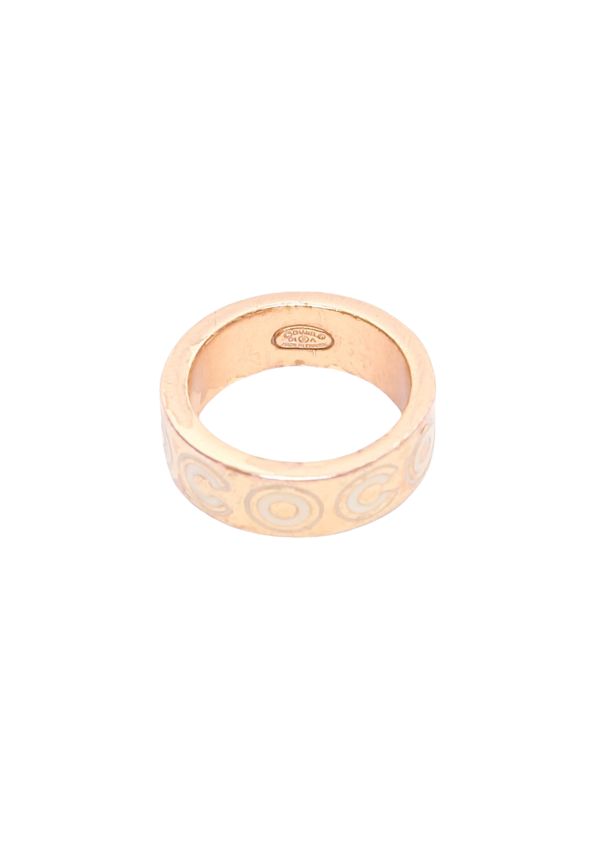 Vintage Chanel Gold Coco Ring