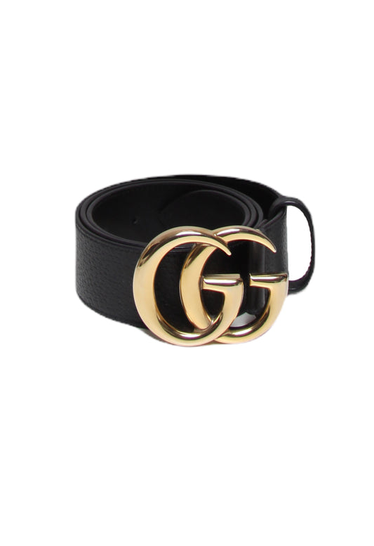 Preloved Gucci GG Black Belt