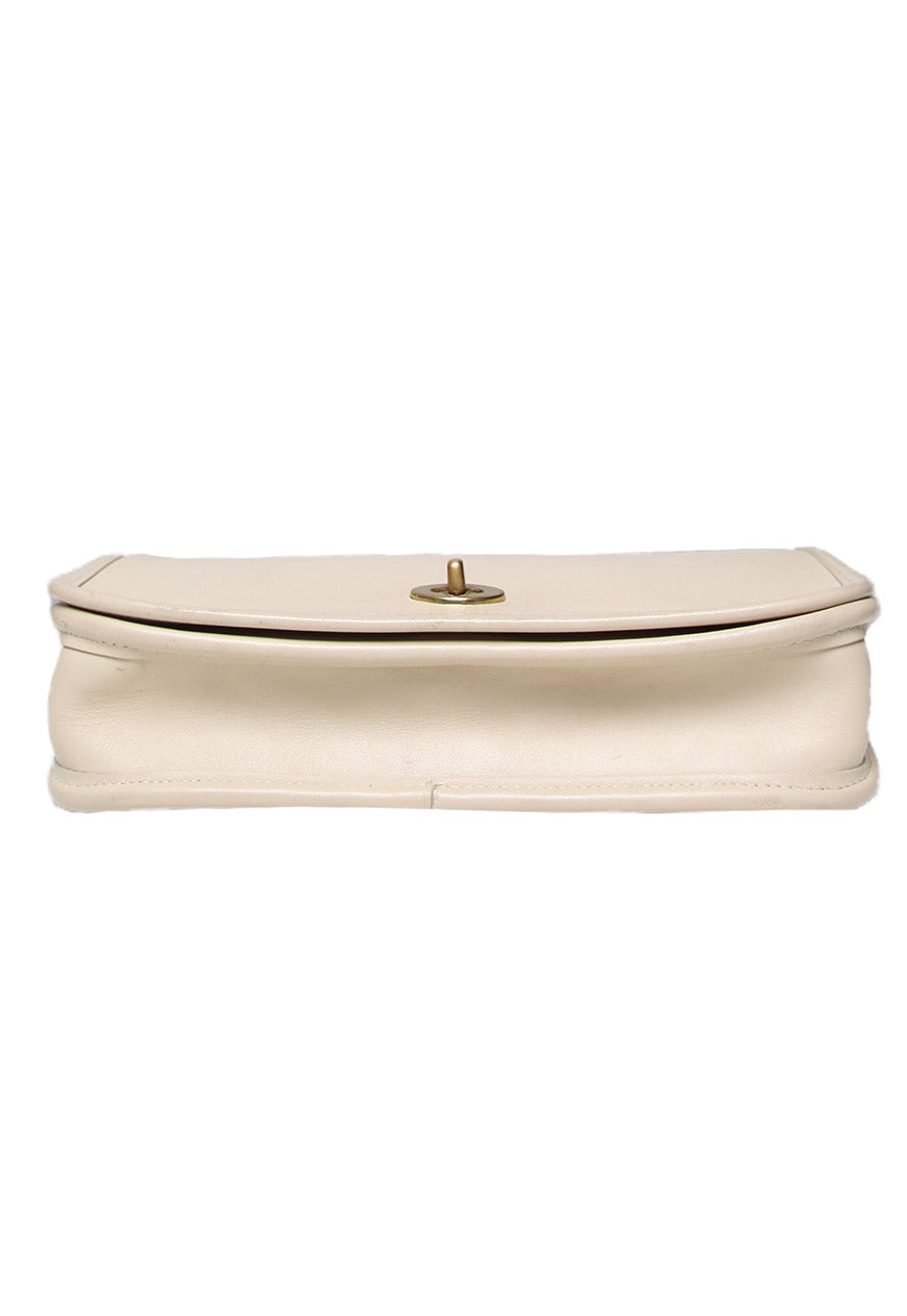 Vintage Coach Cream Crossbody