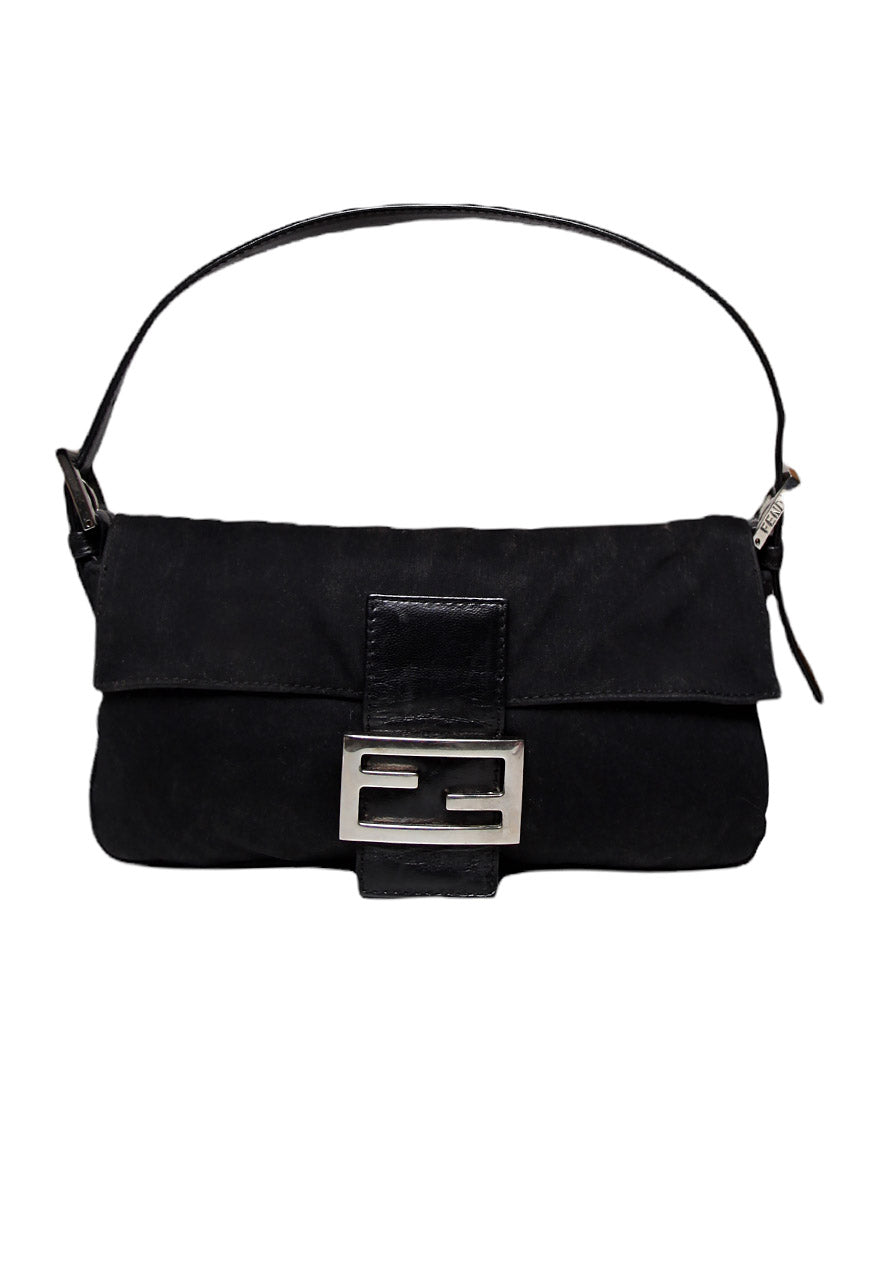 Vintage Black Fendi Baguette (2)