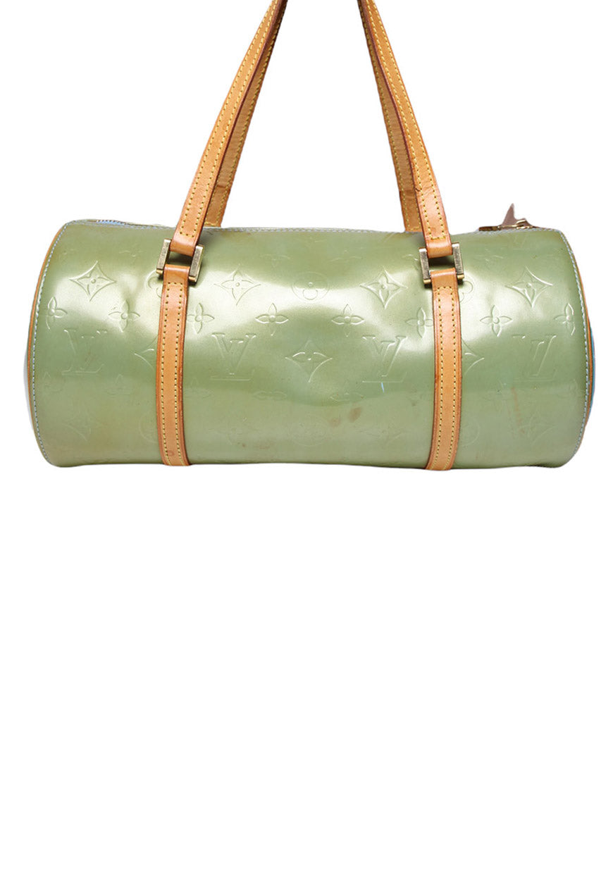 Vintage Louis Vuitton Vernis Green Bedford Bag