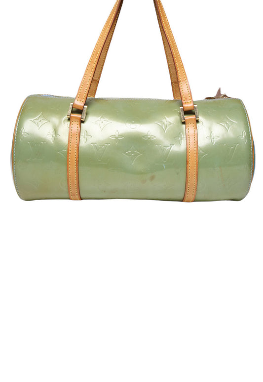 Vintage Louis Vuitton Vernis Green Bedford Bag