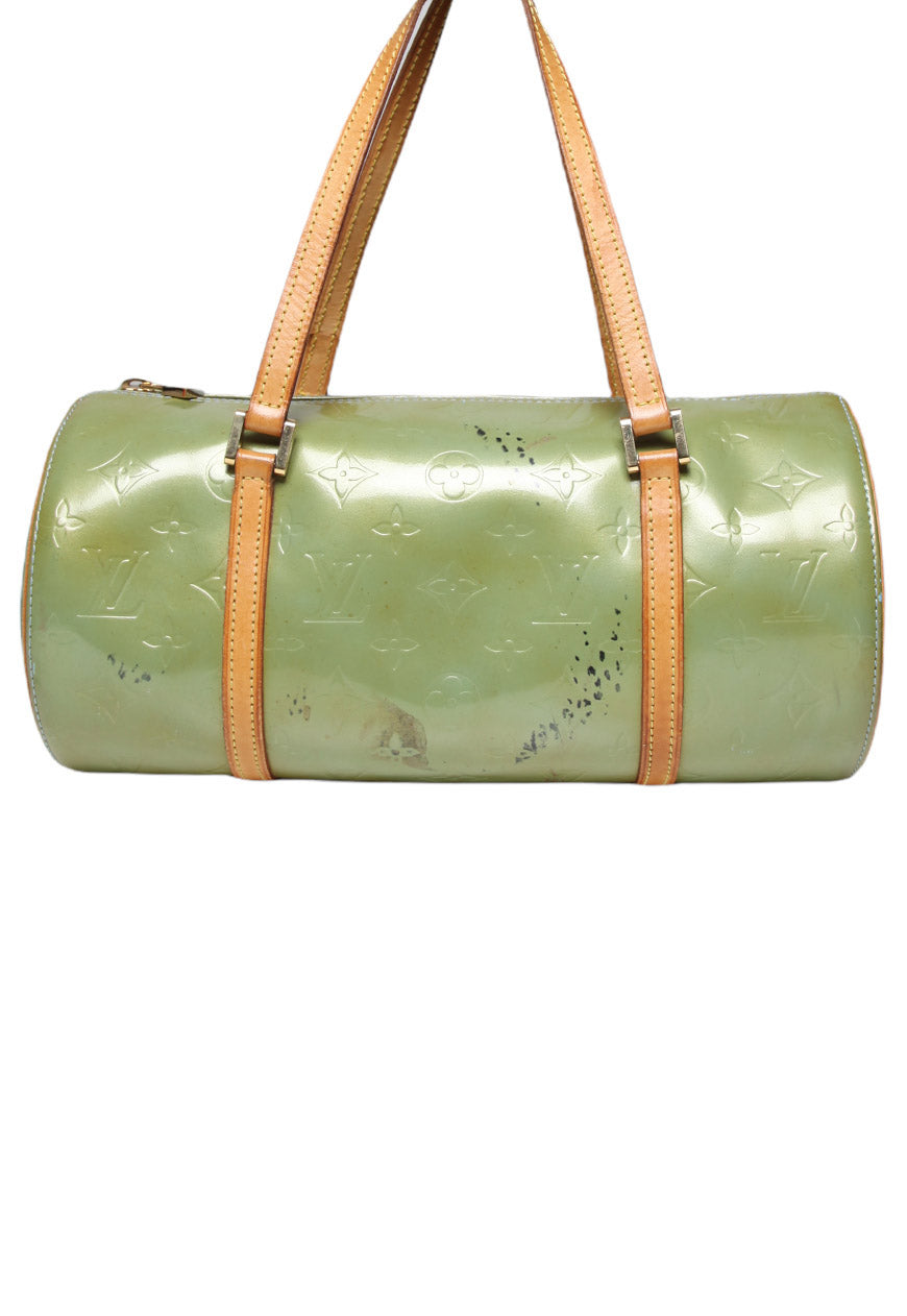 Vintage Louis Vuitton Vernis Green Bedford Bag