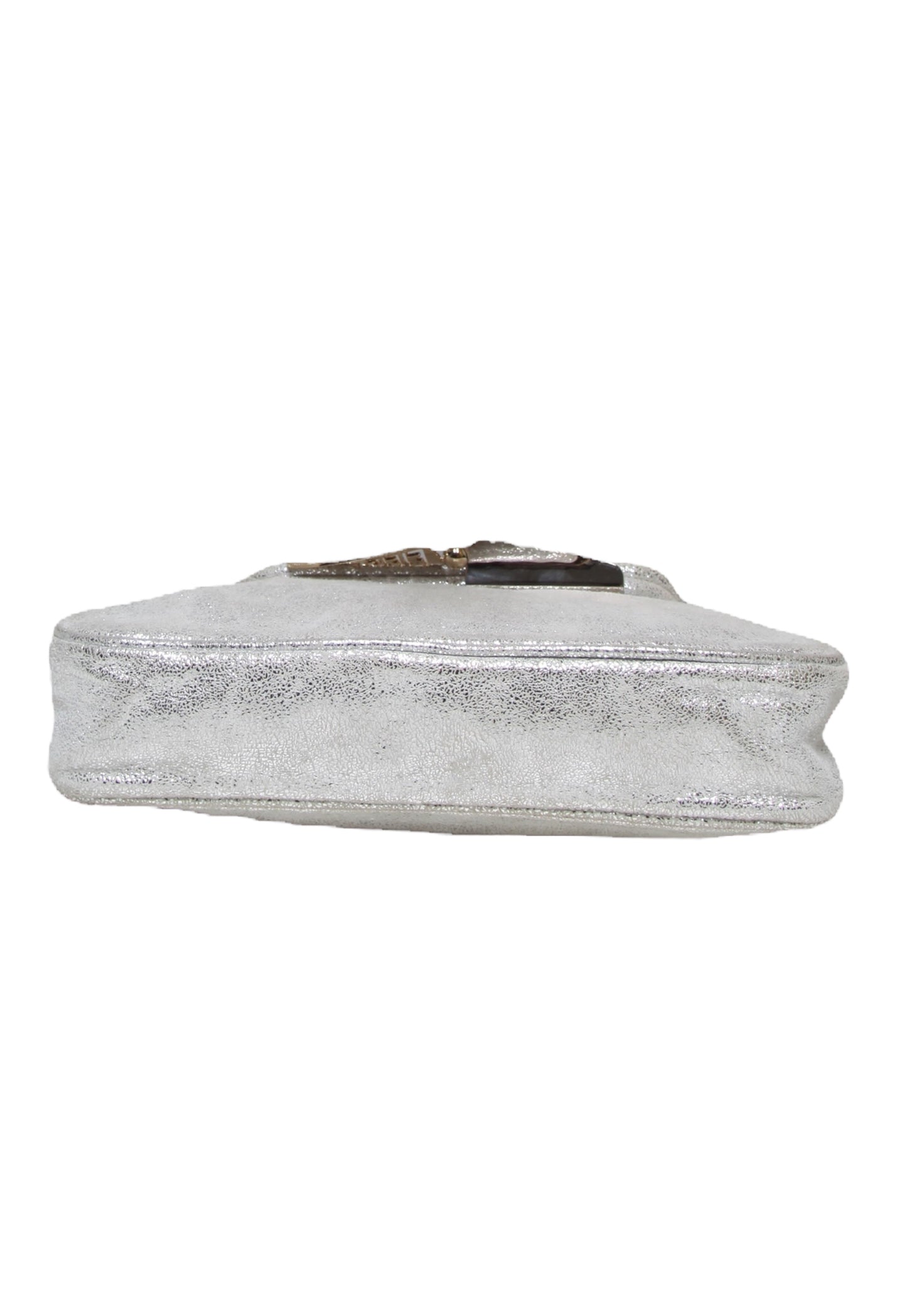 Vintage Fendi Silver Clutch Bag