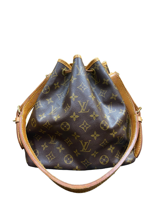 Vintage Louis Vuitton Petite Noe Monogram Bucket Bag